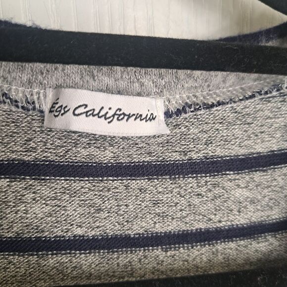 EGs California Fall Blue and Gray Sweater - Picture 2 of 3